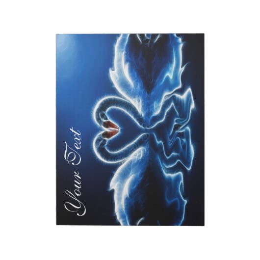 Fantasy Swans-Notitieblok Notitieblok (Gedraaid)