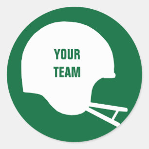 Fantasy Team Football helm Ronde Sticker