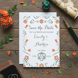 Fantasy thema save the date