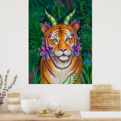 Fantasy Tiger Poster (Keuken)