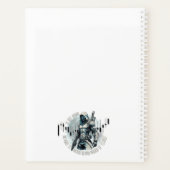 Fantasy trade design | Cyberpunk | Self growth Planner (Achterkant)