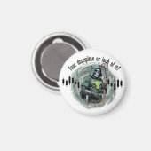  Fantasy trade design | Grim Reaper |  motivation Magneet (Voorkant / Achterkant)