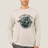  Fantasy trade design | Grim Reaper |  motivation Tri-Blend Shirt (Voorkant volledig)