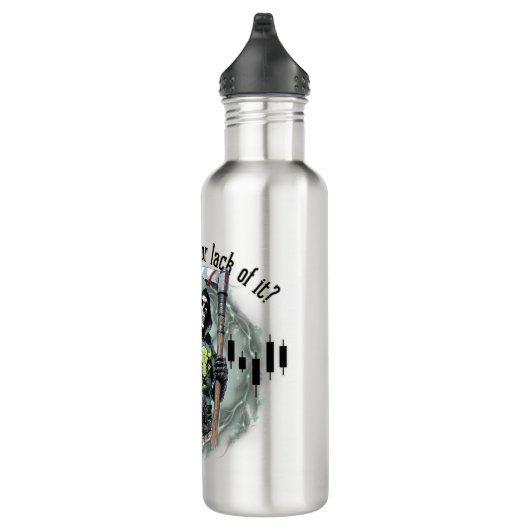 Fantasy trade design | Grim Reaper |  motivation Waterfles (Rechts)