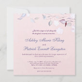 Fantasy Tree Voeg je foto-bruiloft toe Save The Date (Achterkant)