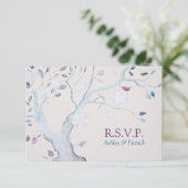 Fantasy Tree Wedding RSVP (Staand voorkant)