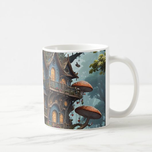 Fantasy Treehouse set van Coffee Mok. Koffiemok (Rechts)