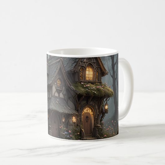 Fantasy Treehouse set van Koffie Mok (Voorkant rechts)