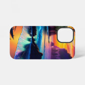 Fantasy Tropical Beach Drie iPhone Hoesje (Achterkant horizontaal)