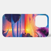 Fantasy Tropical Beach Two iPhone Hoesje (Achterkant horizontaal)