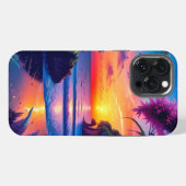 Fantasy Tropical Beach Two iPhone Hoesje (Achterkant horizontaal)