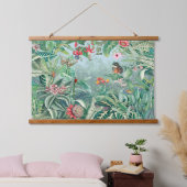 Fantasy Tropics regenwoud Hangend Wandkleed (Slaapkamer)