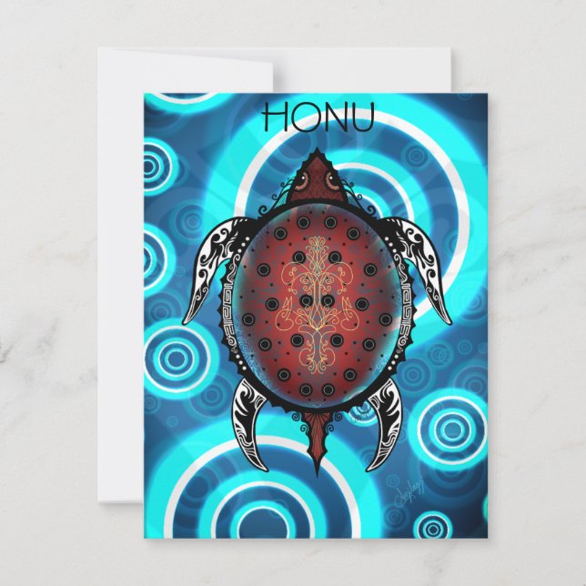 Fantasy Turtle Tattoo (Voorkant)