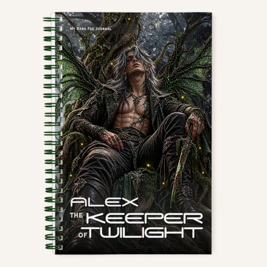 Fantasy Twilight Fae Notitieboek (Voorkant)