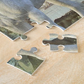 Fantasy Unicorn Castle Dragon Personalized Legpuzzel (Zijkant)