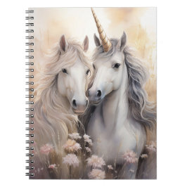Fantasy Unicorn Notitieboek 6,5 x 8,75 inch