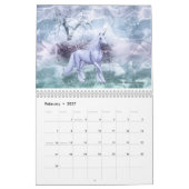 Fantasy Unicorns en Pegasus op ijs 2017 Kalender (Feb 2027)