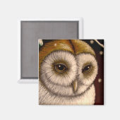 FANTASY VAKANTIE SCHUUR UIL Magnet Magneet (Voorkant / Achterkant)