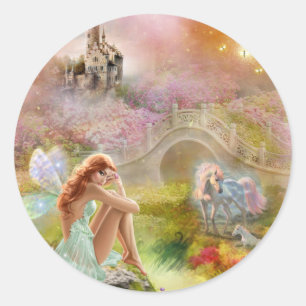 Fantasy Valley Ronde Sticker