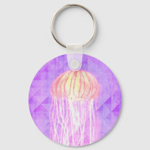 Fantasy Violet Paarse artistieke kwal Sleutelhanger