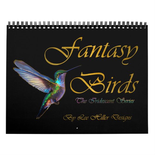 Fantasy Vogels Iridescent Series Kalender (Hoes)