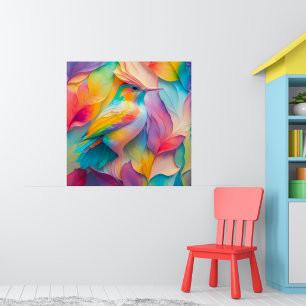 Fantasy Vogels Zijde Vogel Poster