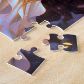 Fantasy Vrouw Afrikaanse Amerikaanse Kunst Legpuzzel (Zijkant)