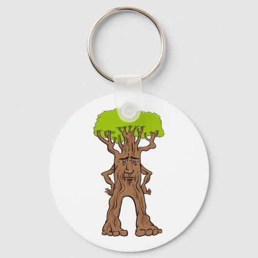 Fantasy Walking Tree Sleutelhanger (Voorkant)