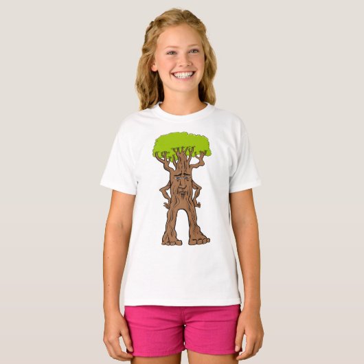 Fantasy Walking Tree T-shirt (Voorkant volledig)