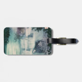 Fantasy Waterfall Cascade Bagagelabel (Achterkant horizontaal)