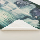 Fantasy Waterfall Cascade Sherpa Deken (3/4)