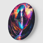 Fantasy Waterfall Grote Klok (Hoek)