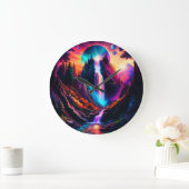 Fantasy Waterfall Grote Klok (Huis)