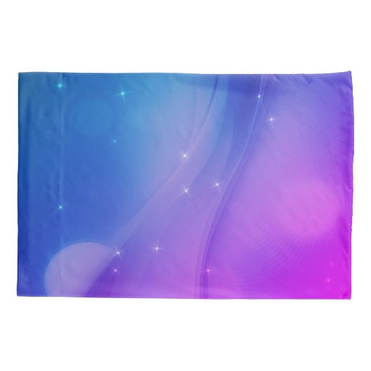 Fantasy Wave Kussensloop (Achterkant-Links)