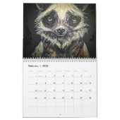 Fantasy Whimsical Surrealisme 12-maands kalender (Feb 2026)