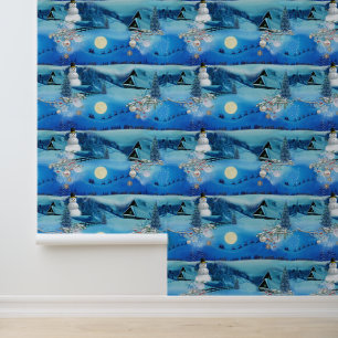 Fantasy Winter Bruiloft Collectie Behang