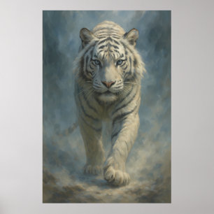 Fantasy Witte Tijger – Mystic Aura Serie ManJian Poster