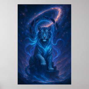 Fantasy Witte Tijger – Mystic Aura Serie Poster