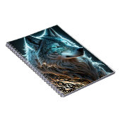 Fantasy Wolf Notitieboek (Rechterzijde)