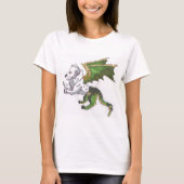 Fantasy Wolf van Wolven Tail T-shirt (Voorkant)