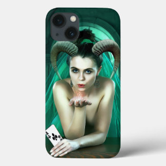 Fantasy Woman die Poker Hoesje-Mate iPhone-tas spe iPhone 13 Hoesje