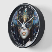 Fantasy Woman Wearing Mask (Hoek)