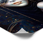 Fantasy Woman Wearing Mask Poster (Hoek)