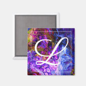 Fantasy World Monogram Magneet (Voorkant / Achterkant)