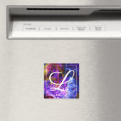 Fantasy World Monogram Magneet (Insitu (Vaatwasser))