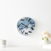 Fantasy Wyvern Dragon Lover Ronde Klok (Huis)