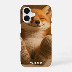 Fantasy Zachte Vos En Sokken iPhone 16 Hoesje