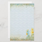 Fantasy Zee Horse en Bling Briefpapier (Voorkant / Achterkant)