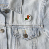 Fantasyblum Ronde Button 3,2 Cm (In situ)