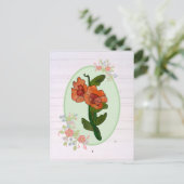 Fantasyblume Briefkaart (Staand voorkant)